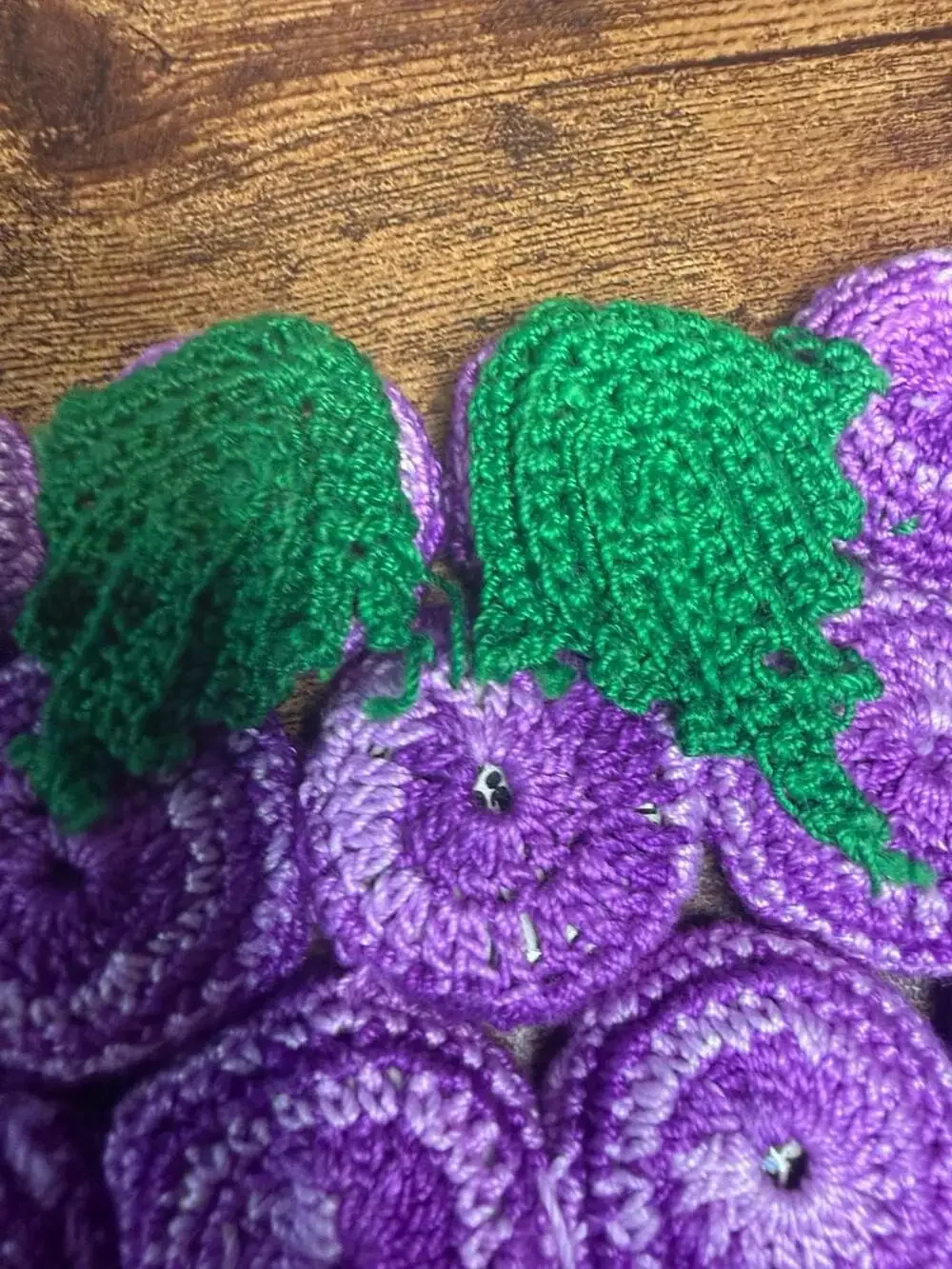 Handmade crocheted trivet